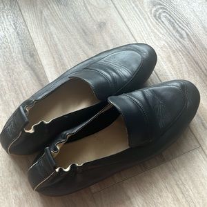 Everlane The Day Loafer - Size 5 - Black Leather